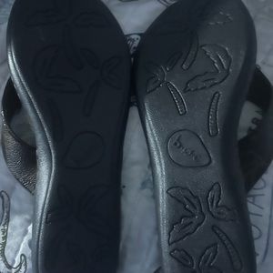 Louis Vuitton- crafted from LV bag- sandals- size 7